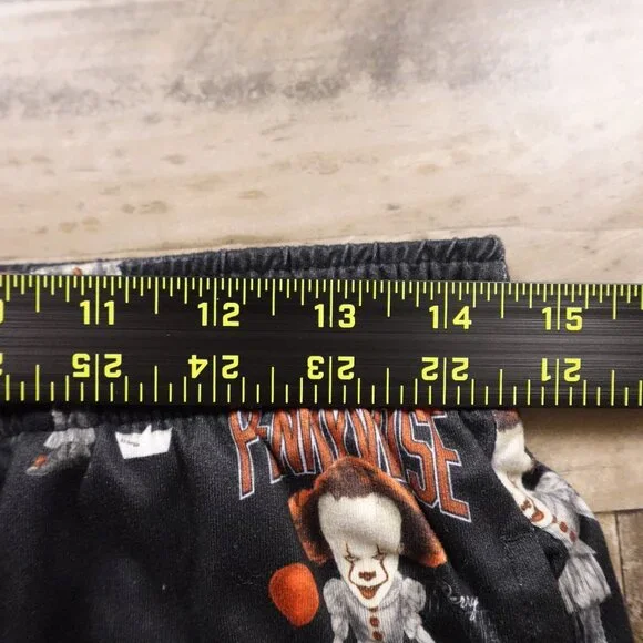 BoxLunch IT Chapter‎ Two Pennywise Sleep Pants XS Black - Picture 7 of 11